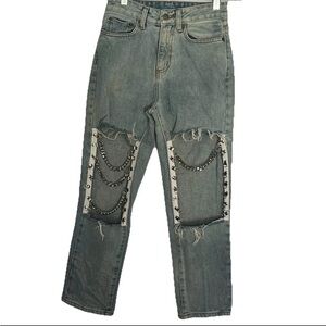 LF Carmar SZ 23 carmar denim galexia hermia knee chain jeans